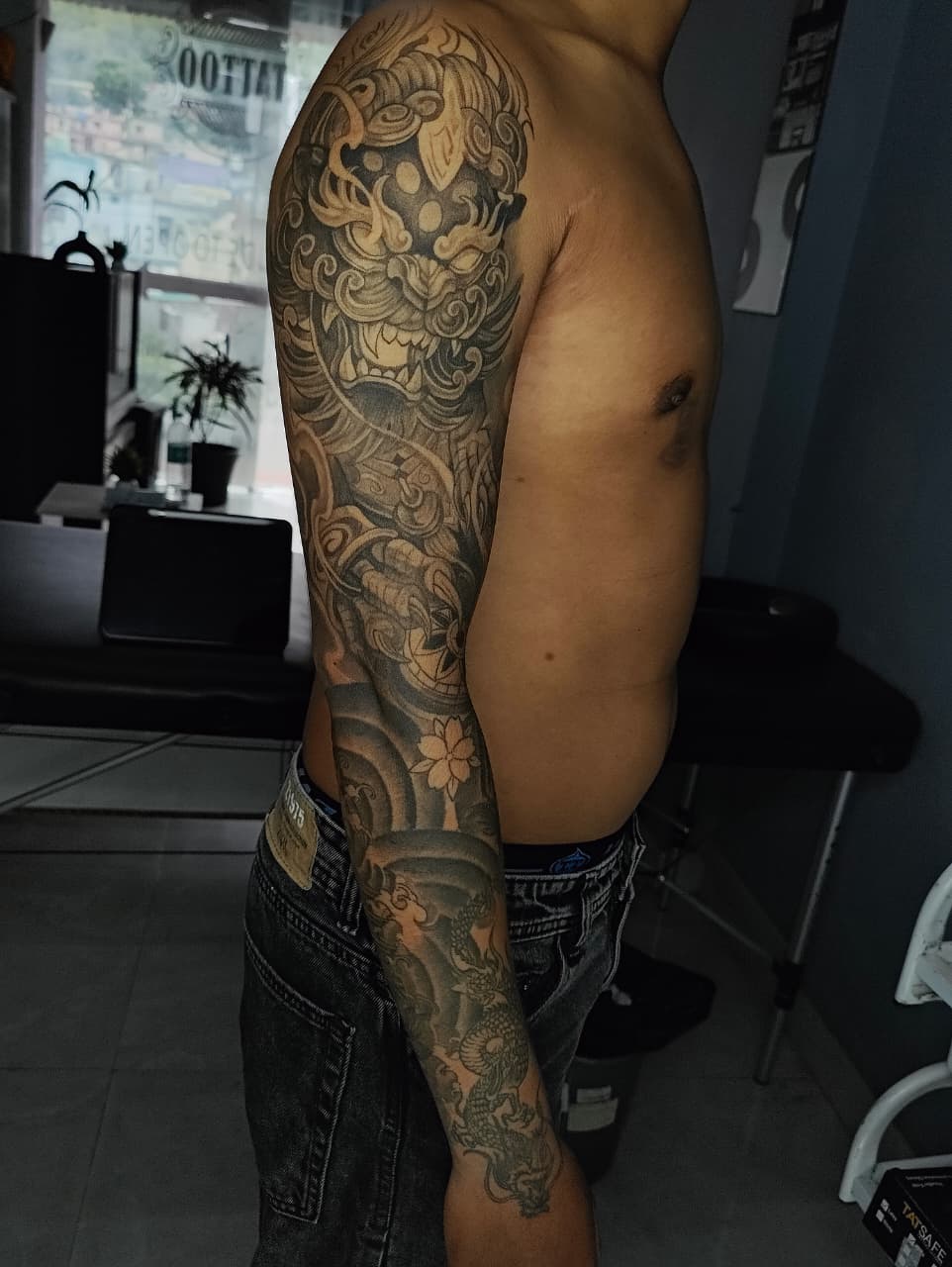 Japanese Dragon Sleeve